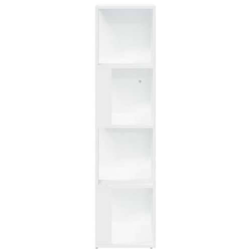 Kutni ormarić bijeli 33 x 33 x 132 cm od iverice - Bijela 33 x 33 x 132 cm 1 Cijena