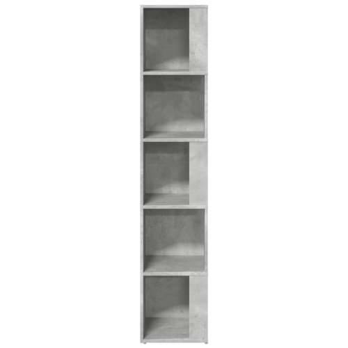 Kutni ormarić boja betona 33 x 33 x 164,5 cm konstruirano drvo - Beton siva 33 x 33 x 164.5 cm 1 Cijena