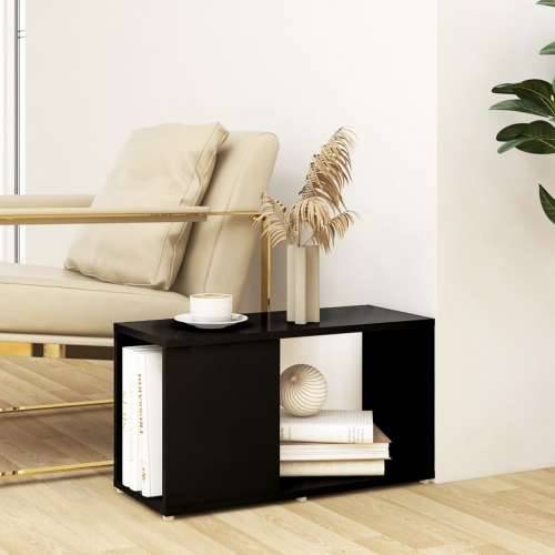 TV ormarić crni 60 x 24 x 32 cm od iverice - Crna 1 60 x 24 x 32 cm Cijena