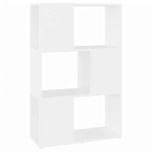Ormarić za knjige / Paravan - Sobna pregrada bijeli 60x24x94 cm drveni - Bijela 1 60 x 24 x 94 cm Cijena