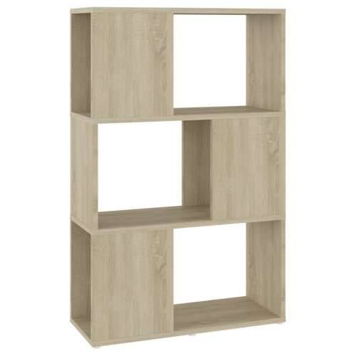 Ormarić za knjige / pregrada boja hrasta 60x24x94 cm drveni - sonoma hrast 1 60 x 24 x 94 cm Cijena