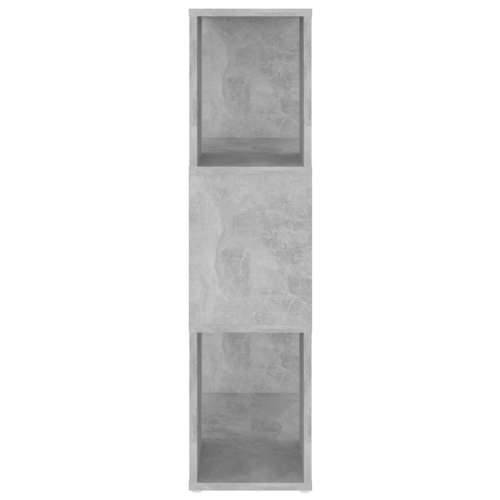 Ormarić za knjige / pregrada boja betona 60x24x94 cm drveni - Beton siva 1 60 x 24 x 94 cm Cijena