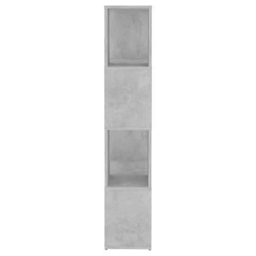 Ormarić za knjige / Paravan - Sobna pregrada boja betona 60x24x124,5 cm - Beton siva 1 60 x 24 x 124.5 cm Cijena