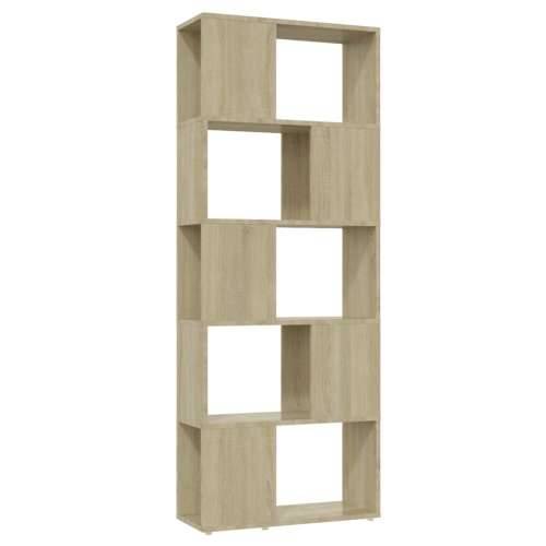 Ormarić za knjige / Paravan - Sobna pregrada boja hrasta 60x24x155 cm - sonoma hrast 1 60 x 24 x 155 cm Cijena