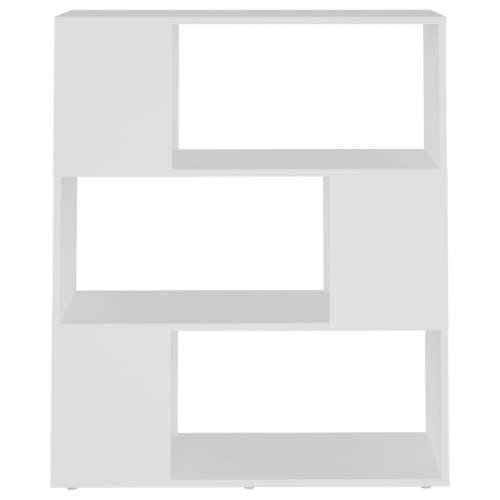 Ormarić za knjige / Paravan - Sobna pregrada bijeli 80x24x94 cm drvena - Bijela 1 80 x 24 x 94 cm Cijena