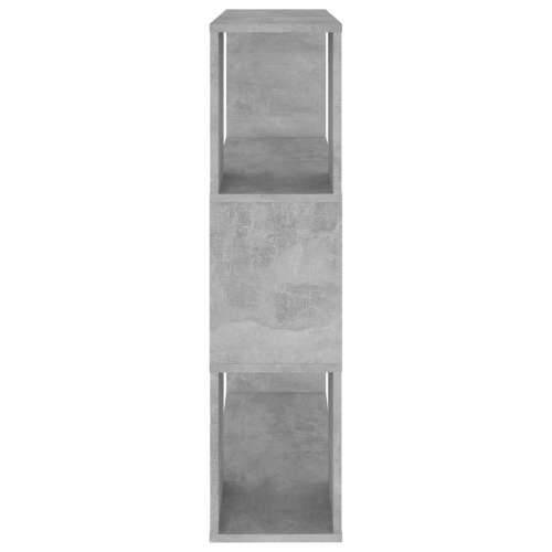 Ormarić za knjige / pregrada boja betona 80x24x94 cm drvena - Beton siva 1 80 x 24 x 94 cm Cijena