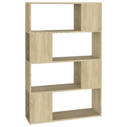 Ormarić za knjige / pregrada boja hrasta 80x24x124,5 cm drveni - sonoma hrast 1 80 x 24 x 124.5 cm Cijena