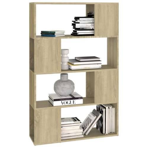 Ormarić za knjige / pregrada boja hrasta 80x24x124,5 cm drveni - sonoma hrast 1 80 x 24 x 124.5 cm Cijena