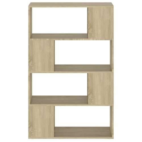 Ormarić za knjige / pregrada boja hrasta 80x24x124,5 cm drveni - sonoma hrast 1 80 x 24 x 124.5 cm Cijena
