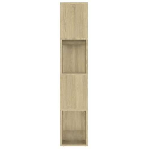 Ormarić za knjige / pregrada boja hrasta 80x24x124,5 cm drveni - sonoma hrast 1 80 x 24 x 124.5 cm Cijena