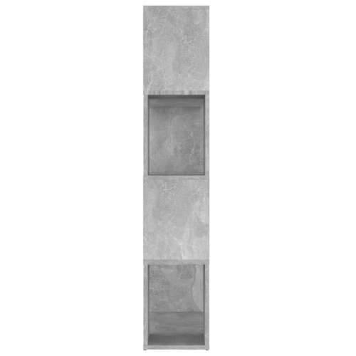 Ormarić za knjige / pregrada boja betona 80x24x124,5 cm drveni - Beton siva 1 80 x 24 x 124.5 cm Cijena