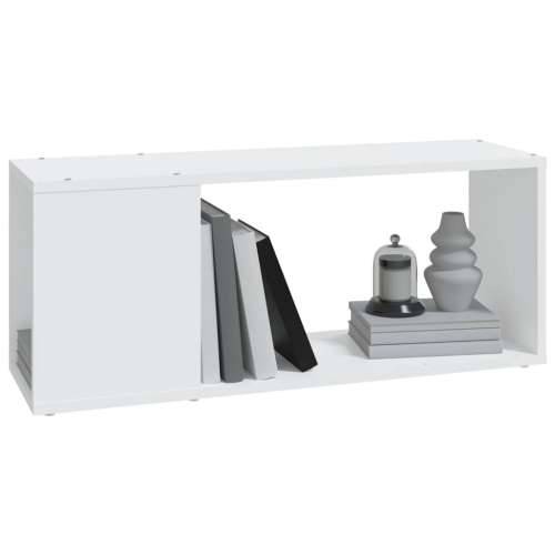 TV ormarić bijeli 80 x 24 x 32 cm od konstruiranog drva - Bijela 1 80 x 24 x 32 cm Cijena