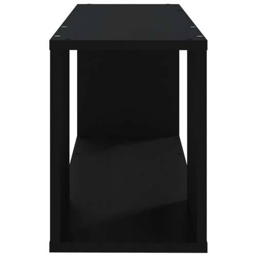 TV ormarić crni 80 x 24 x 32 cm od konstruiranog drva - Crna 1 80 x 24 x 32 cm Cijena