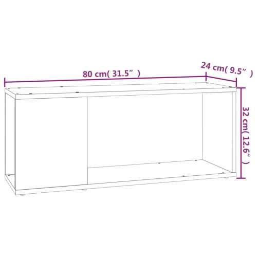 TV ormarić siva boja betona 80 x 24 x 32 cm od iverice - Beton siva 1 80 x 24 x 32 cm Cijena