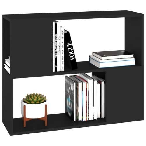 TV ormarić crni 80 x 24 x 63 cm od konstruiranog drva - Crna 1 80 x 24 x 63 cm Cijena