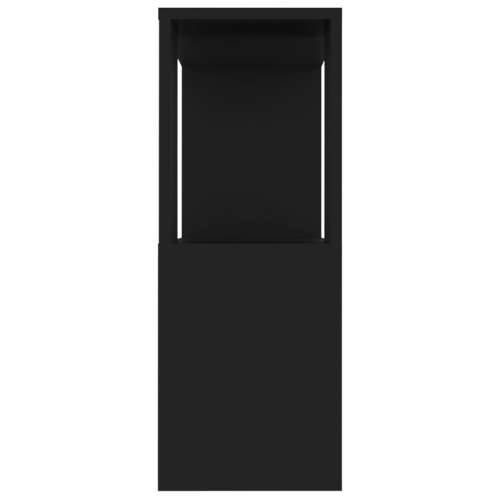 TV ormarić crni 80 x 24 x 63 cm od konstruiranog drva - Crna 1 80 x 24 x 63 cm Cijena