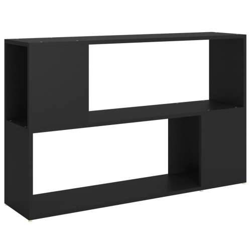 Ormarić za knjige crni 100 x 24 x 63 cm od konstruiranog drva - Crna 1 100 x 24 x 63 cm Cijena