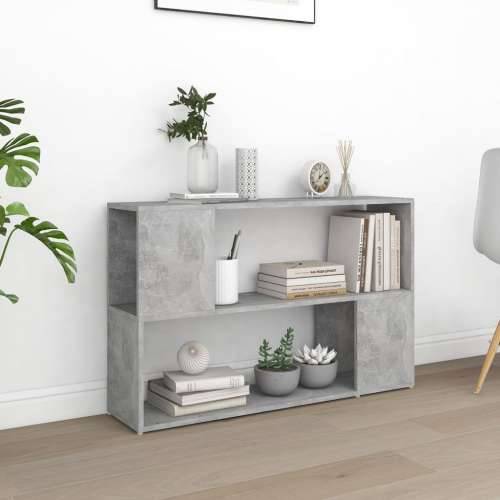 Ormarić za knjige boja betona 100x24x63 cm konstruirano drvo - Beton siva 100 x 24 x 63 cm 1 Cijena