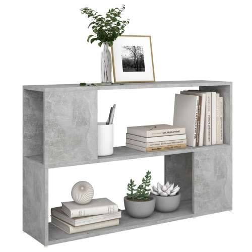 Ormarić za knjige boja betona 100x24x63 cm konstruirano drvo - Beton siva 100 x 24 x 63 cm 1 Cijena