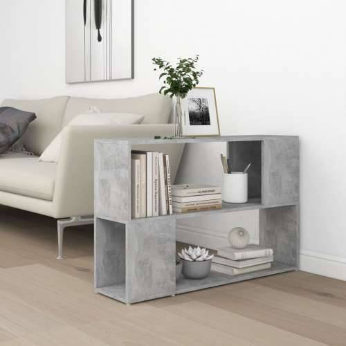 Ormarić za knjige boja betona 100x24x63 cm konstruirano drvo - Beton siva 100 x 24 x 63 cm 1 Cijena