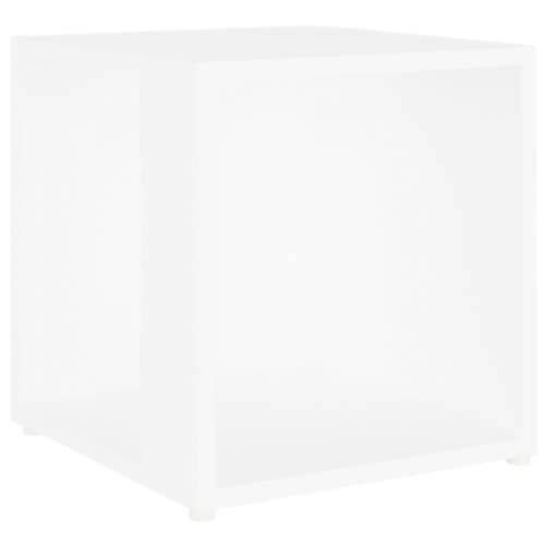 Bočni stolić bijeli 33 x 33 x 34,5 cm od iverice Cijena