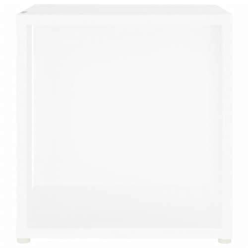 Bočni stolić bijeli 33 x 33 x 34,5 cm od konstruiranog drva - Bijela 33 x 33 x 34.5 cm 1 Cijena