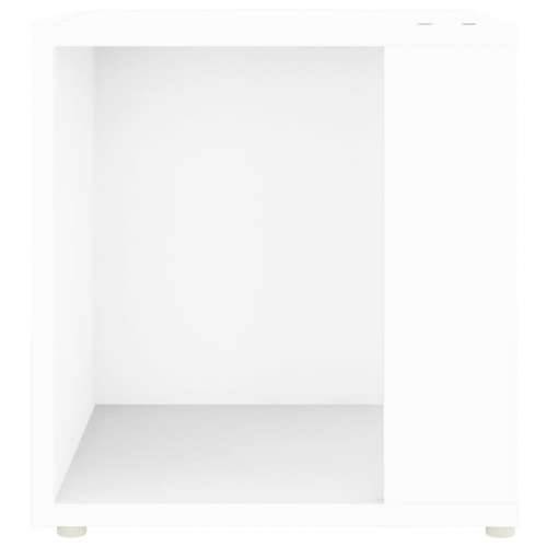 Bočni stolić bijeli 33 x 33 x 34,5 cm od konstruiranog drva - Bijela 33 x 33 x 34.5 cm 1 Cijena