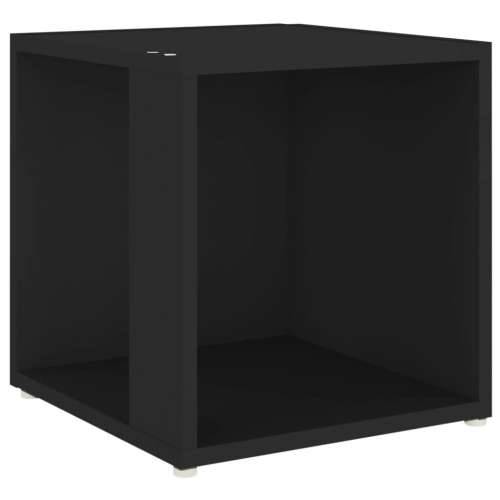 Bočni stolić crni 33 x 33 x 34,5 cm od konstruiranog drva - Crna 33 x 33 x 34.5 cm 1 Cijena