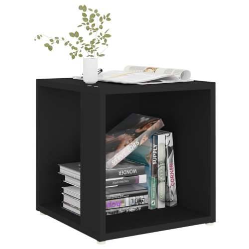 Bočni stolić crni 33 x 33 x 34,5 cm od konstruiranog drva - Crna 33 x 33 x 34.5 cm 1 Cijena
