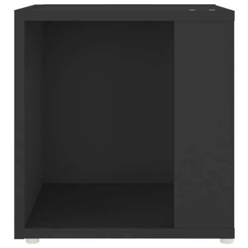 Bočni stolić crni 33 x 33 x 34,5 cm od konstruiranog drva - Crna 33 x 33 x 34.5 cm 1 Cijena