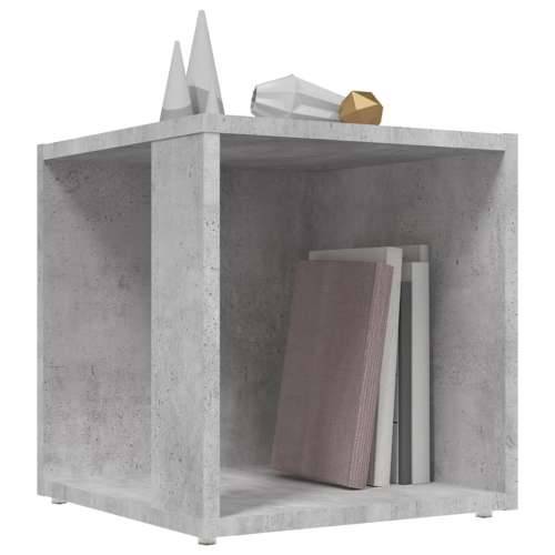 Bočni stolić boja betona 33 x 33 x 34,5 cm konstruirano drvo - Beton siva 33 x 33 x 34.5 cm 1 Cijena