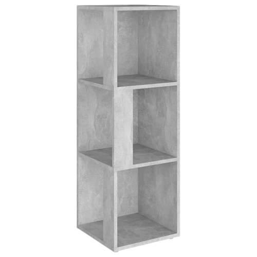 Kutni ormarić boja betona 33 x 33 x 100 cm konstruirano drvo - Beton siva 33 x 33 x 100 cm 1 Cijena