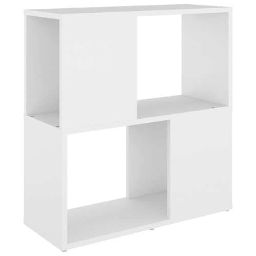 Ormarić za knjige bijeli 60 x 24 x 63 cm konstruirano drvo - Bijela 1 60 x 24 x 63 cm Cijena