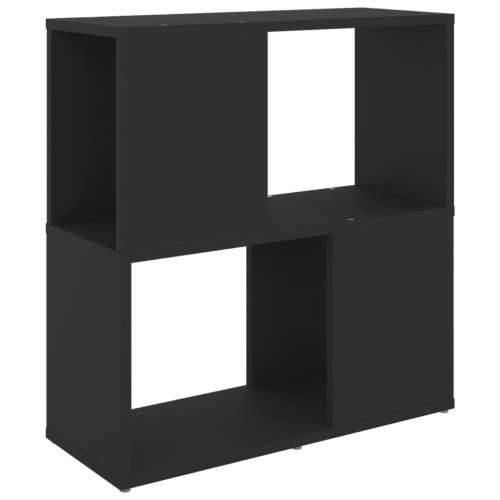 Ormarić za knjige crni 60 x 24 x 63 cm konstruirano drvo - Crna 1 60 x 24 x 63 cm Cijena