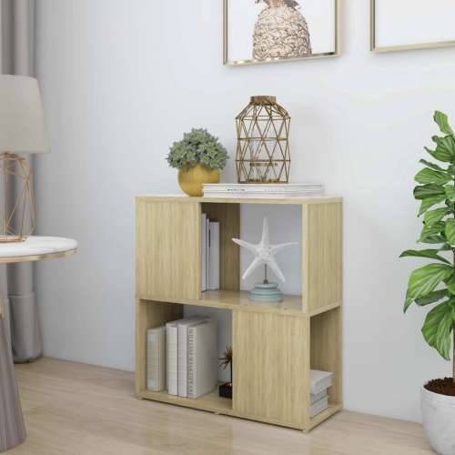 Ormarić za knjige boja hrasta 60x24x63 cm konstruirano drvo - sonoma hrast 1 60 x 24 x 63 cm Cijena