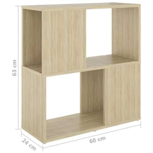 Ormarić za knjige boja hrasta 60x24x63 cm konstruirano drvo - sonoma hrast 1 60 x 24 x 63 cm Cijena