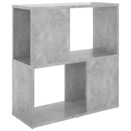 Ormarić za knjige siva boja betona 60x24x63cm konstruirano drvo - Beton siva 1 60 x 24 x 63 cm Cijena