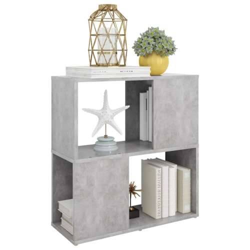 Ormarić za knjige siva boja betona 60x24x63cm konstruirano drvo - Beton siva 1 60 x 24 x 63 cm Cijena