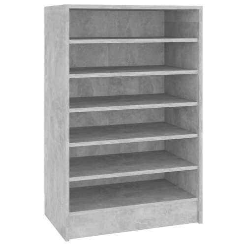 Ormarić za cipele boja betona 60 x 35 x 92 cm konstruirano drvo - Beton siva 60 x 35 x 92 cm 1 shoe cabinet without door Cijena