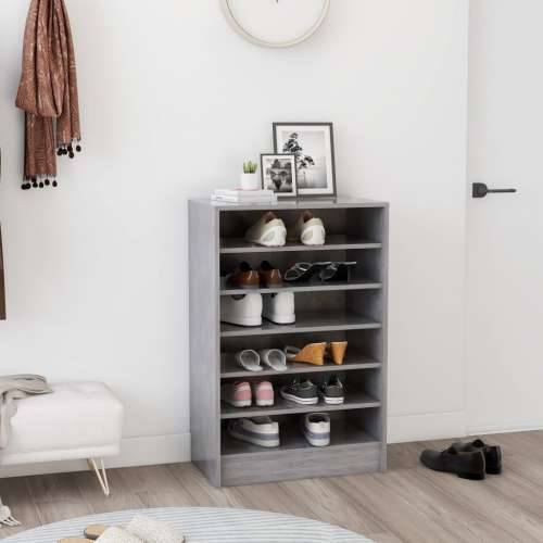 Ormarić za cipele boja betona 60 x 35 x 92 cm konstruirano drvo - Beton siva 60 x 35 x 92 cm 1 shoe cabinet without door Cijena