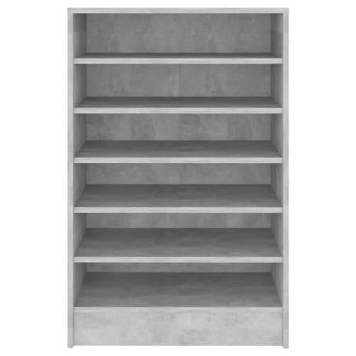 Ormarić za cipele boja betona 60 x 35 x 92 cm konstruirano drvo - Beton siva 60 x 35 x 92 cm 1 shoe cabinet without door Cijena