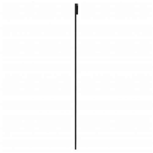 Staklena klizna vrata ESG i aluminija 76 x 205 cm crna - 76 x 205 cm 1 5 vodoravnih šipki Cijena