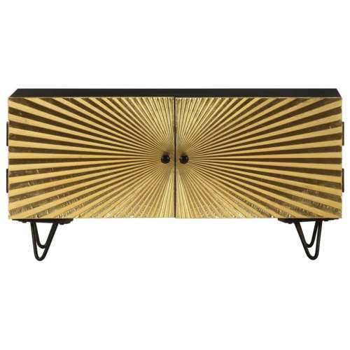 TV ormarić 90 x 30 x 45 cm od masivnog drva manga Cijena
