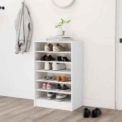 Ormarić za cipele bijeli 60 x 35 x 92 cm konstruirano drvo - Bijela 60 x 35 x 92 cm 1 shoe cabinet without door Cijena