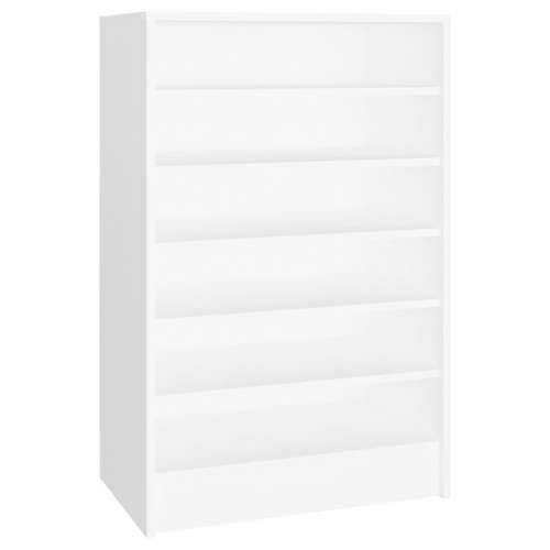 Ormarić za cipele bijeli 60 x 35 x 92 cm konstruirano drvo - Bijela 60 x 35 x 92 cm 1 shoe cabinet without door Cijena