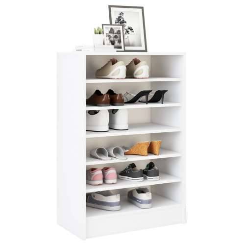 Ormarić za cipele bijeli 60 x 35 x 92 cm konstruirano drvo - Bijela 60 x 35 x 92 cm 1 shoe cabinet without door Cijena