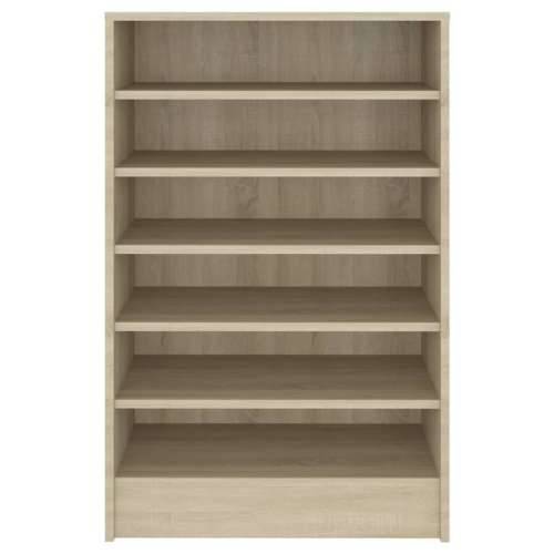 Ormarić za cipele boja hrasta 60 x 35 x 92 cm konstruirano drvo - sonoma hrast 60 x 35 x 92 cm 1 shoe cabinet without door Cijena