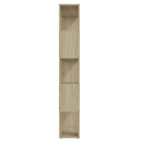 Ormarić za knjige / pregrada boja hrasta 80x24x155 cm drveni - sonoma hrast 1 80 x 24 x 155 cm Cijena