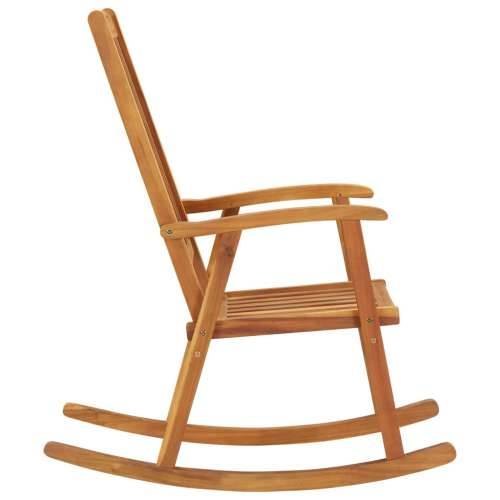 Stolica za ljuljanje s jastucima od masivnog bagremovog drva - Plava 120 x 50 x 3 cm 1 Cijena