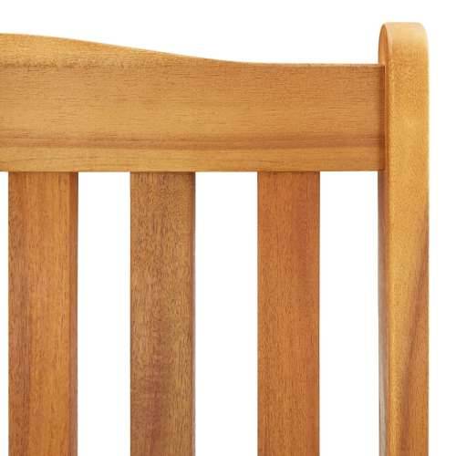 Stolica za ljuljanje s jastucima od masivnog bagremovog drva - Plava 120 x 50 x 3 cm 1 Cijena